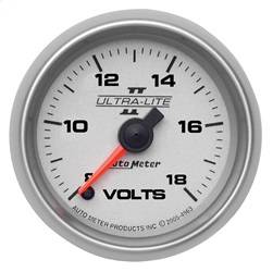 AutoMeter - AutoMeter 4991 Ultra-Lite II Electric Voltmeter Gauge - Image 1