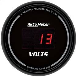 AutoMeter - AutoMeter 6393 Sport-Comp Digital Voltmeter Gauge - Image 1