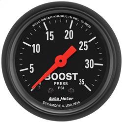 AutoMeter - AutoMeter 2616 Z-Series Mechanical Boost Gauge - Image 1