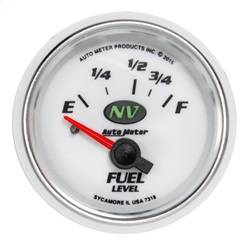 AutoMeter - AutoMeter 7318 NV Electric Fuel Level Gauge - Image 1