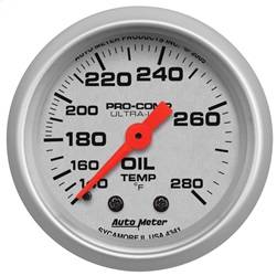 AutoMeter - AutoMeter 4341 Ultra-Lite Mechanical Oil Temperature Gauge - Image 1