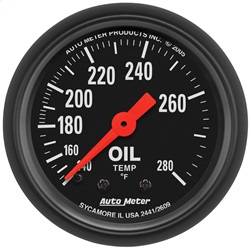 AutoMeter - AutoMeter 2609 Z-Series Mechanical Oil Temperature Gauge - Image 1