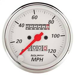 AutoMeter - AutoMeter 1396 Arctic White Mechanical Speedometer - Image 1