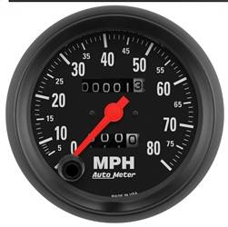 AutoMeter - AutoMeter 2690 Z-Series In-Dash Mechanical Speedometer - Image 1