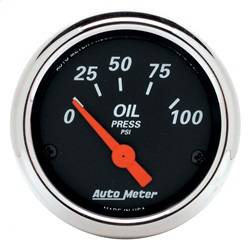 AutoMeter - AutoMeter 1426 Designer Black Oil Pressure Gauge - Image 1