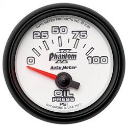 AutoMeter - AutoMeter 7527 Phantom II Electric Oil Pressure Gauge - Image 1