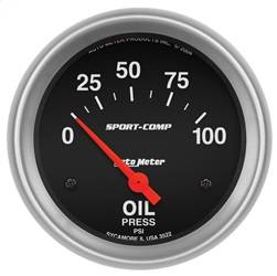AutoMeter - AutoMeter 3522 Sport-Comp Electric Oil Pressure Gauge - Image 1