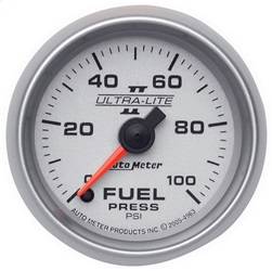 AutoMeter - AutoMeter 4963 Ultra-Lite II Electric Fuel Pressure Gauge - Image 1