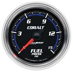 AutoMeter - AutoMeter 6162 Cobalt Electric Fuel Pressure Gauge - Image 1