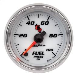 AutoMeter - AutoMeter 7163 C2 Electric Fuel Pressure Gauge - Image 1