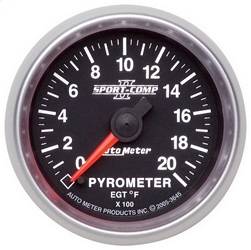 AutoMeter - AutoMeter 3645 Sport-Comp II Digital Pyrometer Gauge Kit - Image 1
