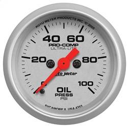 AutoMeter - AutoMeter 4353 Ultra-Lite Digital Oil Pressure Gauge - Image 1