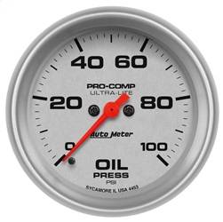 AutoMeter - AutoMeter 4453 Ultra-Lite Digital Oil Pressure Gauge - Image 1