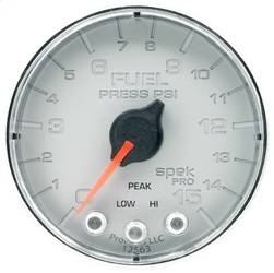 AutoMeter - AutoMeter P315218 Spek-Pro Electric Fuel Pressure Gauge - Image 1