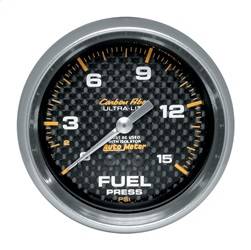 AutoMeter - AutoMeter 4813 Carbon Fiber Mechanical Fuel Pressure Gauge - Image 1