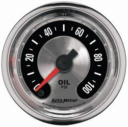 AutoMeter - AutoMeter 1253 American Muscle Oil Pressure Gauge - Image 1