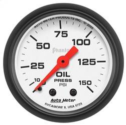 AutoMeter - AutoMeter 5723 Phantom Mechanical Oil Pressure Gauge - Image 1