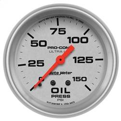 AutoMeter - AutoMeter 4423 Ultra-Lite Mechanical Oil Pressure Gauge - Image 1