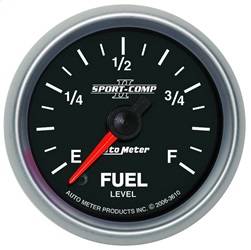 AutoMeter - AutoMeter 3610 Sport-Comp II Programmable Fuel Level Gauge - Image 1