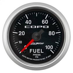 AutoMeter - AutoMeter 880878 COPO Electric Fuel Pressure Gauge - Image 1