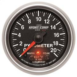AutoMeter - AutoMeter 3647 Sport-Comp II Electric Pyrometer Gauge Kit - Image 1