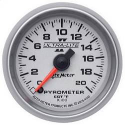 AutoMeter - AutoMeter 4945 Ultra-Lite II Electric Pyrometer Gauge Kit - Image 1