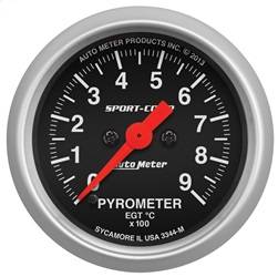 AutoMeter - AutoMeter 3344-M Sport-Comp Electric Pyrometer Gauge Kit - Image 1