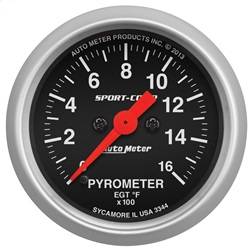 AutoMeter - AutoMeter 3344 Sport-Comp Electric Pyrometer Gauge Kit - Image 1