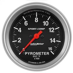 AutoMeter - AutoMeter 3544 Sport-Comp Electric Pyrometer Gauge Kit - Image 1