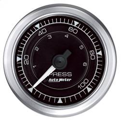 AutoMeter - AutoMeter 8121 Chrono Oil Pressure Gauge - Image 1