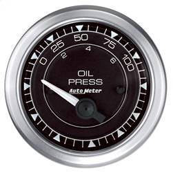 AutoMeter - AutoMeter 8127 Chrono Oil Pressure Gauge - Image 1