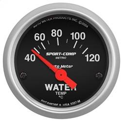 AutoMeter - AutoMeter 3337-M Sport-Comp Electric Water Temperature Gauge - Image 1
