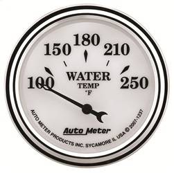 AutoMeter - AutoMeter 1237 Old Tyme White II Water Temperature Gauge - Image 1