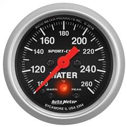 AutoMeter - AutoMeter 3354 Sport-Comp Digital Water Temperature Gauge - Image 1