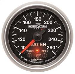 AutoMeter - AutoMeter 3654 Sport-Comp II Electric Water Temperature Gauge - Image 1