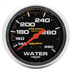 AutoMeter - AutoMeter 5431 Pro-Comp Liquid-Filled Mechanical Water Temperature Gauge - Image 1