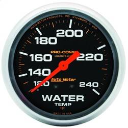 AutoMeter - AutoMeter 5432 Pro-Comp Liquid-Filled Mechanical Water Temperature Gauge - Image 1