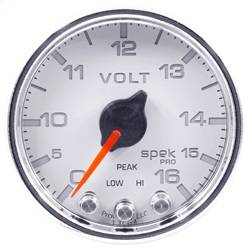 AutoMeter - AutoMeter P34411 Spek-Pro Electric Voltmeter Gauge - Image 1