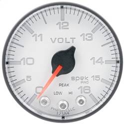 AutoMeter - AutoMeter P344128 Spek-Pro Electric Voltmeter Gauge - Image 1