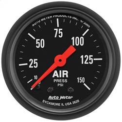 AutoMeter - AutoMeter 2620 Z-Series Mechanical Air Pressure Gauge - Image 1