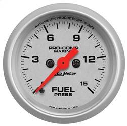 AutoMeter - AutoMeter 200848-33 Marine Fuel Pressure Gauge - Image 1