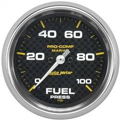 AutoMeter - AutoMeter 200851-40 Marine Fuel Pressure Gauge - Image 1