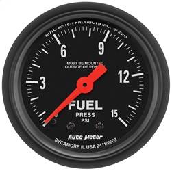 AutoMeter - AutoMeter 2603 Z-Series Mechanical Fuel Pressure Gauge - Image 1