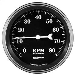 AutoMeter - AutoMeter 1790 Old Tyme Black Electric Programmable Speedometer - Image 1