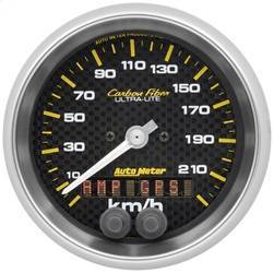 AutoMeter - AutoMeter 4780-M Carbon Fiber In-Dash Electric Speedometer - Image 1
