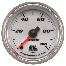 AutoMeter - AutoMeter 19752 Pro-Cycle Oil Pressure Gauge - Image 1