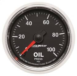 AutoMeter - AutoMeter 3821 GS Mechanical Oil Pressure Gauge - Image 1