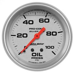 AutoMeter - AutoMeter 4621 Ultra-Lite Mechanical Oil Pressure Gauge - Image 1