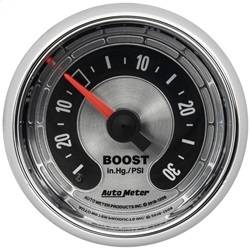 AutoMeter - AutoMeter 1208 American Muscle Mechanical Boost/Vacuum Gauge - Image 1