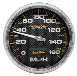 AutoMeter - AutoMeter 4889 Carbon Fiber In-Dash Electric Speedometer - Image 1